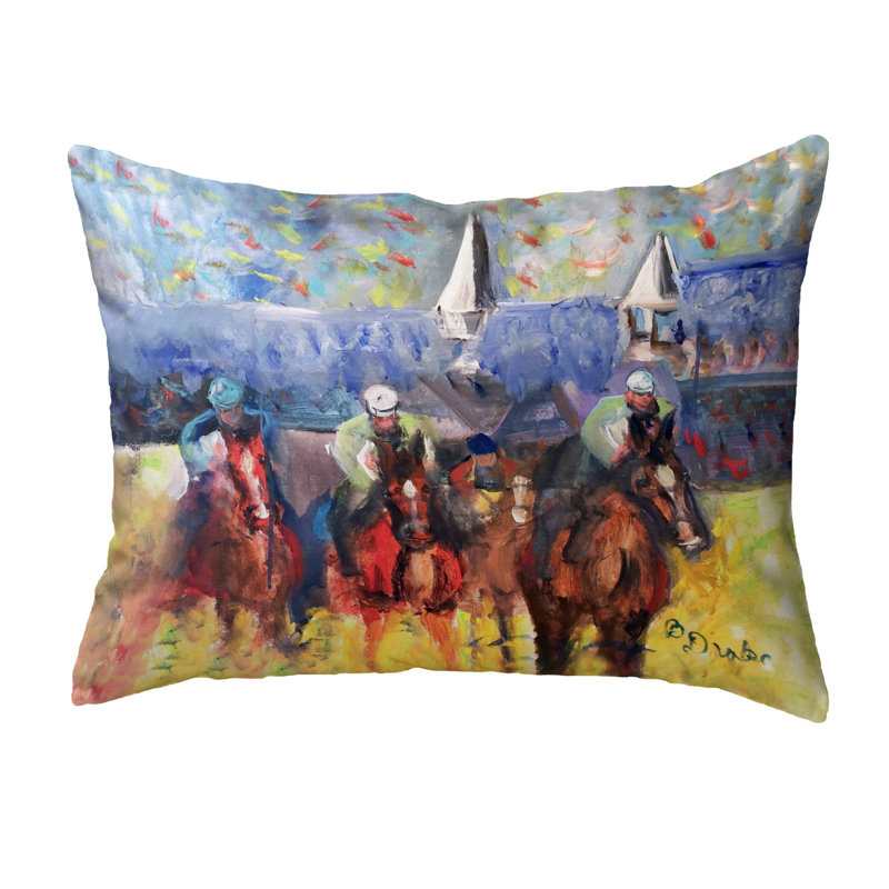 Housse et insert de coussin rectangulaire en polyester pour l'extérieur, H 11 po x l 14 po