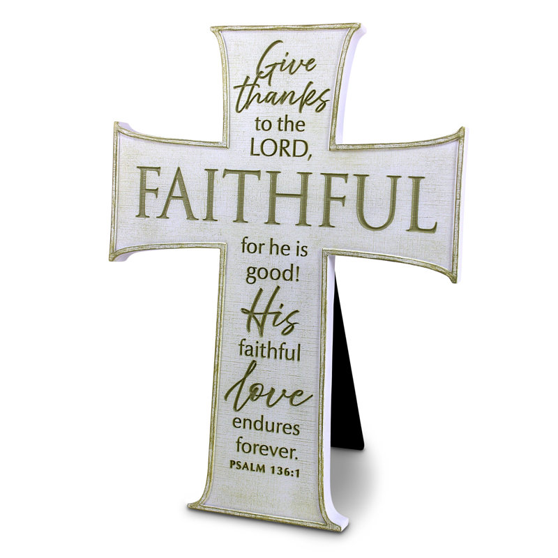 Plateau de table Cross Faithful