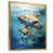 Gold Floater Framed