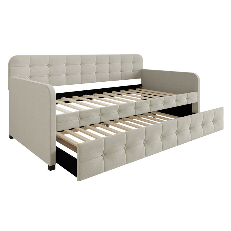 Friedlenchen Upholstered Daybed, Warm Gray