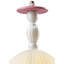 Mademoiselle 13.39" White Table Lamp