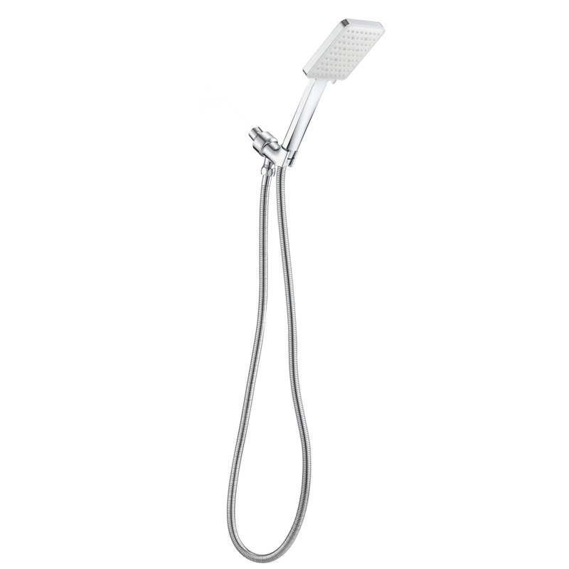 Pomme de douche murale multifonctionnelle, Chrome