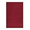 Tapis rouge uni lavable à la machine