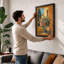 Sunlit Floral Interior Botanical - Framed Print-1170224084-1170224107