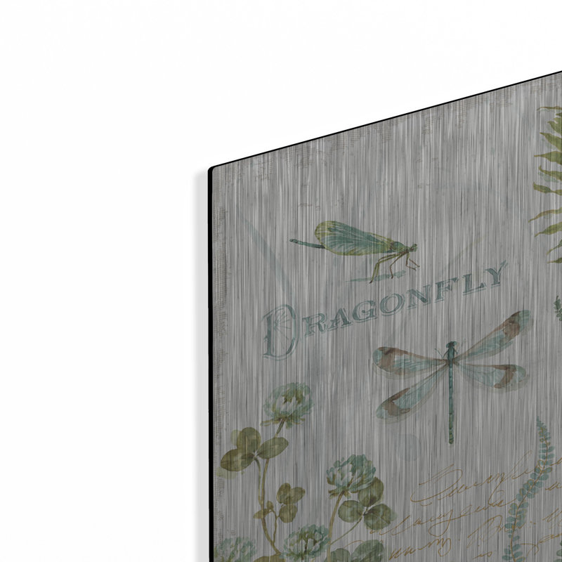 «My Greenhouse Botanical Dragonfly» par Lisa Audit, H 16 po x l 12 po