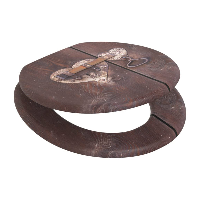 Elongated Toilet Seat and Lid