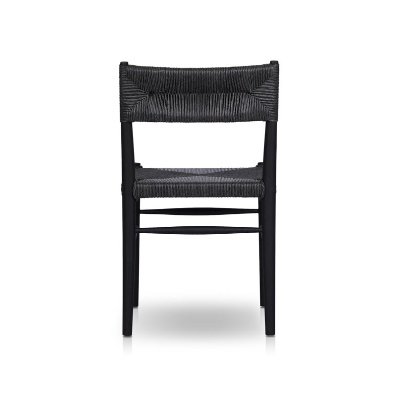 Lomas Outdoor Dining Side Chair, Black