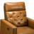 Gumesindo 31.50" Wide Genuine Leather Power Recliner-531428166