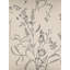 Beige English Garden Linen Pillow 20x20 with Down Insert-1829187328-1829187331-1829187335
