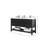 Parker 60 po X P 22 po Meuble-lavabo double D D Evergreen-110444229