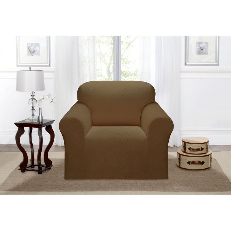 Housse pour fauteuil Day Break, Mélange de polyester châtaigne