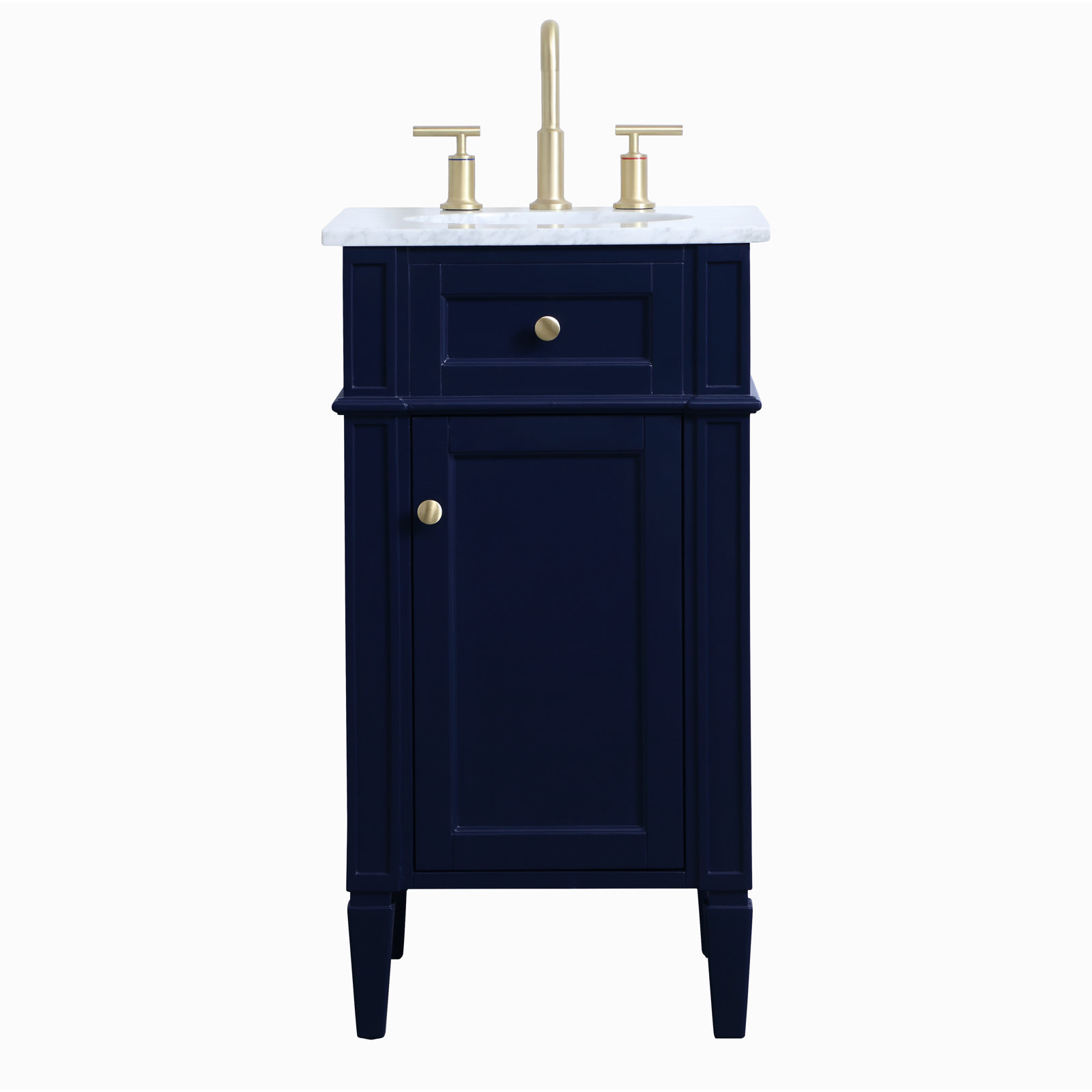 Rivers 18'' Single Bathroom Vanity, Blue