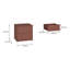 49.8 cm W Bedside Table-1600604935