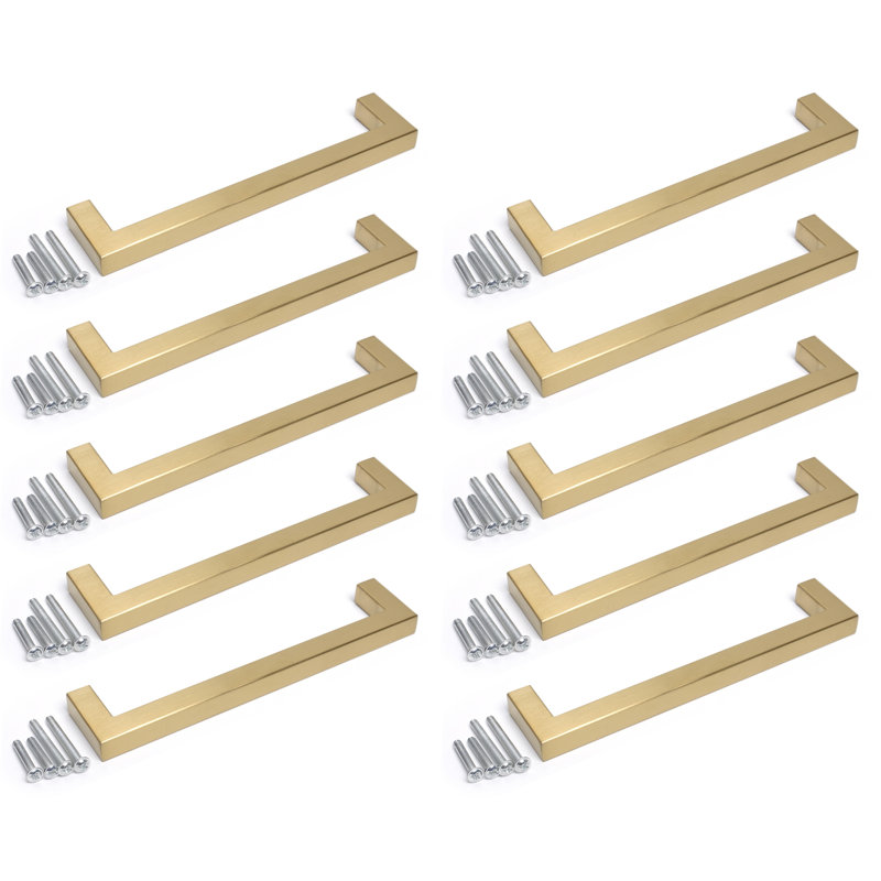 Aryabella 16cm Bar Handle, Gold, 19.2