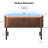 Headboard for King Size Bed,Retro Oil-Waxed Leather Upholstered Head Board with Smart LED Lights (60,000 DIY Colors), Hidden Storage & USB/Type-C Ports, 3-Level Height Adjustable-734903189-734903191
