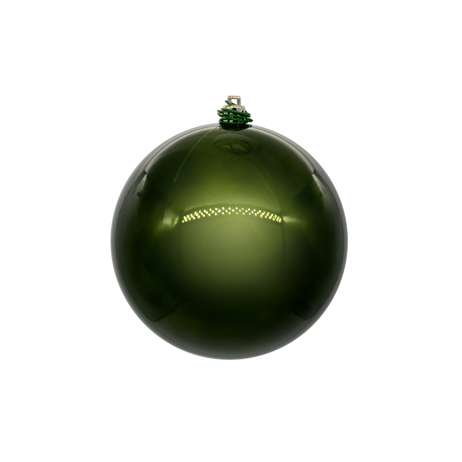 Christmas Ball Ornament (Set of 12), Juniper Green
