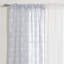 Panneaux de rideaux semi-transparents avec passe-tringle-30885290