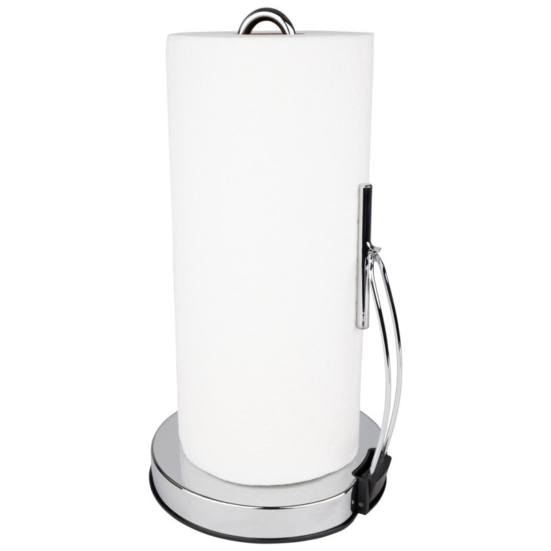 Porte-essuie-tout autoportant Spectrum, Chrome