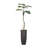 80'' Faux Philodendron Plant in Fiberstone Planter