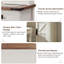 42'' Wide Farmhouse Vanity With Lighted Mirror & 7 Drawers