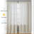 Tillie Premium Soft Decorative Ombre Lace Semi Sheer Light Filtering Rod Pocket Window Treatment Curtain Drapery Panels for Bedroom & Living Room - Set of 2 Panels (54 x 96 inches Long, Ivory)-1253503724-1253503726