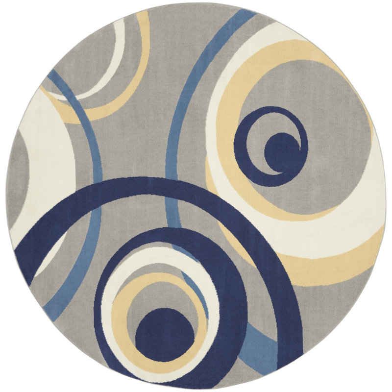 Zakirah Indoor Rug, Round 8'
