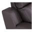 Fauteuil inclinable en cuir Global Brown