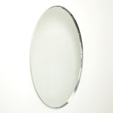 Elongated Oval Mirror-Nickel