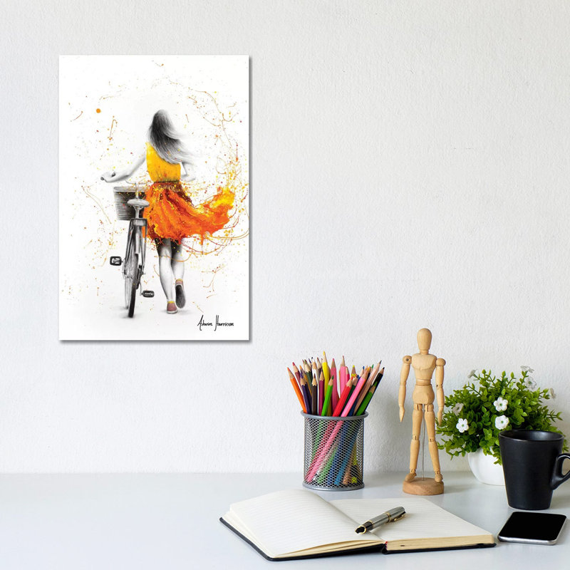 A New Way Forward by Ashvin Harrison - Wrapped Canvas Painting, 20.32 cm H x 30.48 cm W