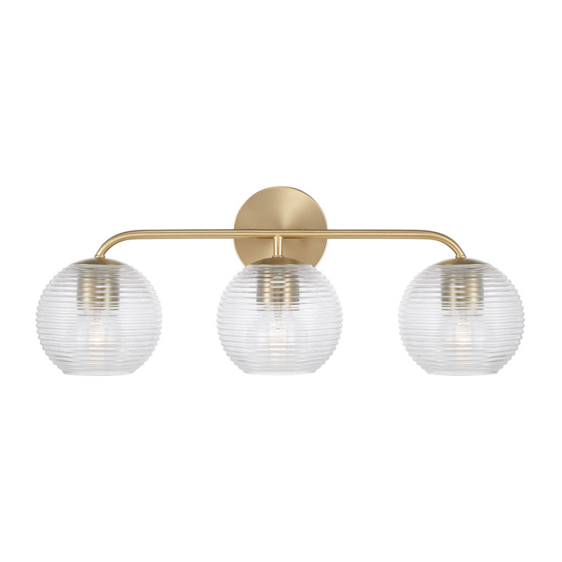 Zuzia 3 - Light Dimmable Vanity Light, Matte Brass