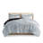 Grey Shaggy Comforter For Twin/twin Xl - , Soft & Warm, Includes 1 Sham, Make Your Bedroom Inviting Fur In , Reverse, 2 Shams, Keep Faux Good Condition