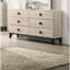 Meuble de chambre à coucher moderne 1 pièce avec commode et commode avec tiroirs-333869673