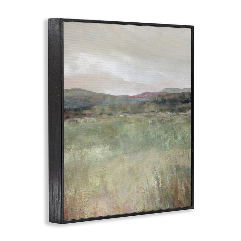 Abstrait abstrait de printemps, estampe numérique, design par Carol Robinson, Giclée encadrée noir minuit, H 30 po x l 24 po