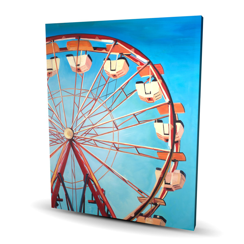 Grande roue par a Beautiful Day - Art contemporain sur toile