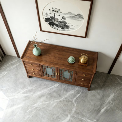 Retro minimalist high-end sideboard