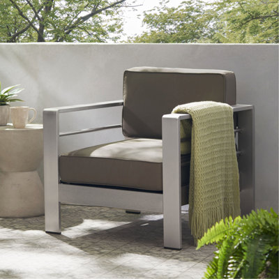 Fauteuil club avec coussin compressé Cape Coral Mp1