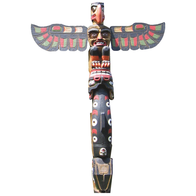 Kwakwaka'wakw «Honore Totem Pole Thunderbird Park»