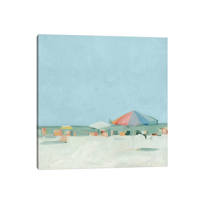 «Summer Palette II» par Emma Scarvey, reproduction d'art sur toile tendue, H 12 po x l 12 po x P 0,75 po
