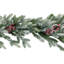 Real Touch Flocked Snowcap Grove Fir Artificial Christmas Garland - 7' X 15" - Unlit