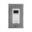 19.5"x47.5" Laveno Electric Hardwired Curved Rail Towel Warmer - Brushed Nickel, Wall Mounted, Includes Programmable Smart Switch, Lifetime Warranty-25605960-25605958