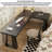 Black Solid Wood L - Desk-59454894