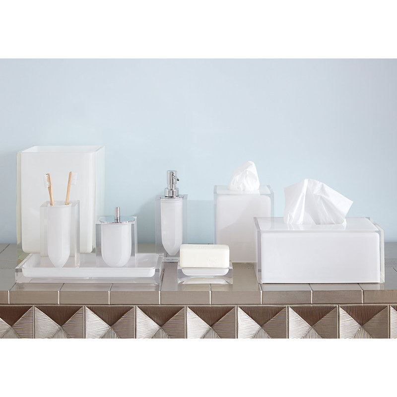 Hollywood Soap Dish, Clear
