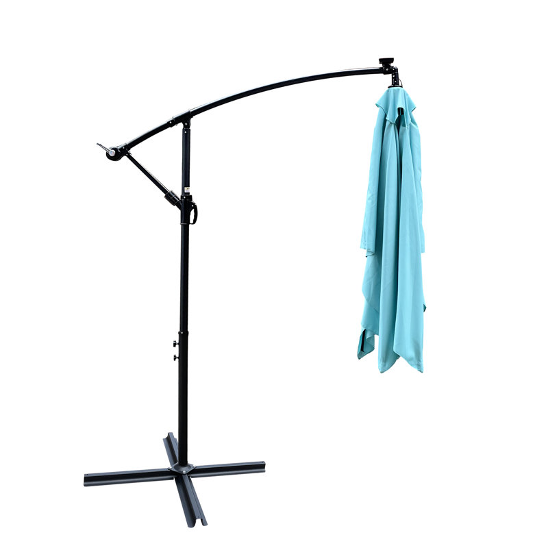 Parasol rectangulaire 2x3m à DEL solaires - Économie d'énergie, ventilation intégrée, pour terrasse, jardin, piscine, 26 DEL, espace extérieur