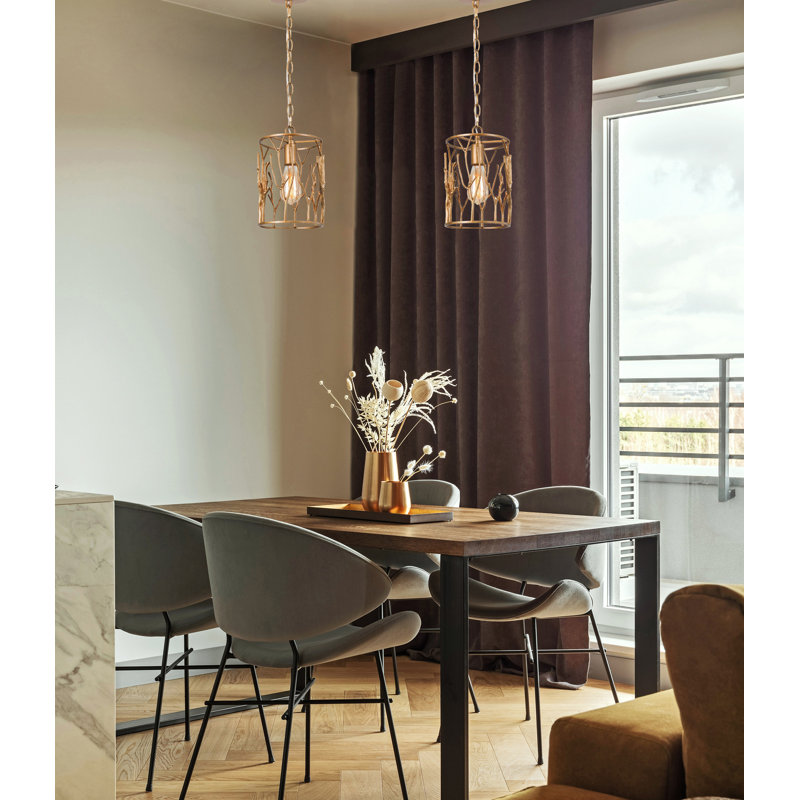 Estrelita 1 - Light Brass Pendant