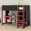 Lit mezzanine avec bureau intégré Gaming-1795035260