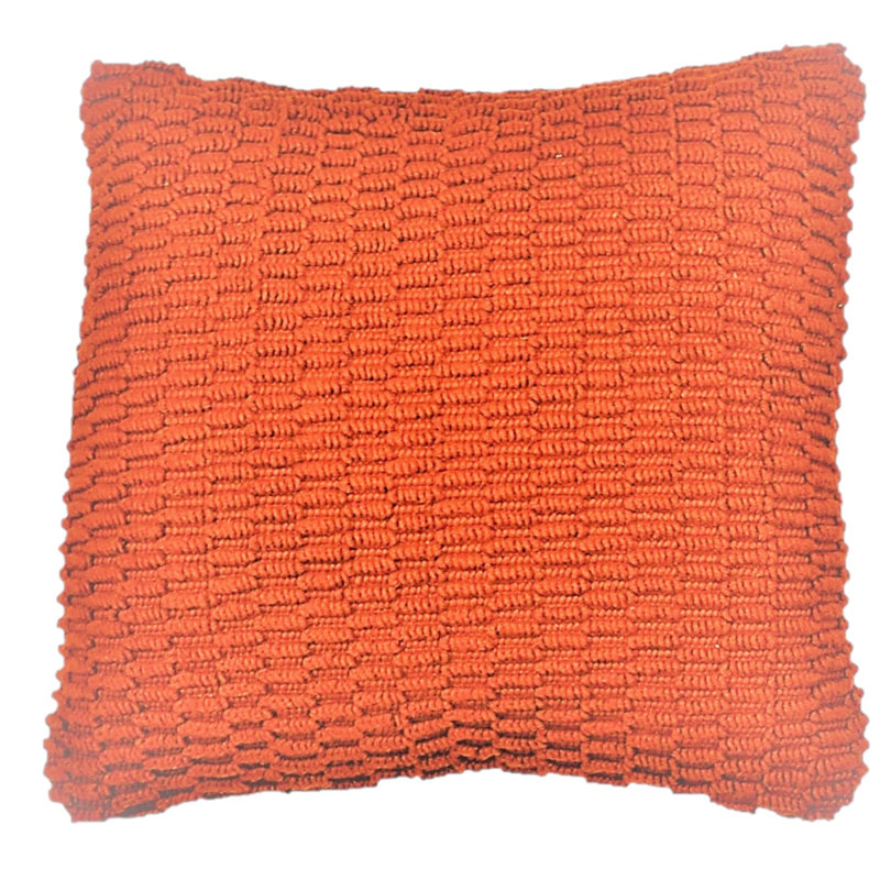 Housse de coussin en coton Oriole, Poivron orange