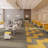 GlueCore Fab 28mil x 12" W x 24" L Adhesive Vinyl Tile Flooring-63468651