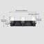 Luminaire de meuble-lavabo pour salle de bain, luminaire pour meuble-lavabo noir mat à 3 lumières avec abat-jour en verre transparent-2085157046-2085157033