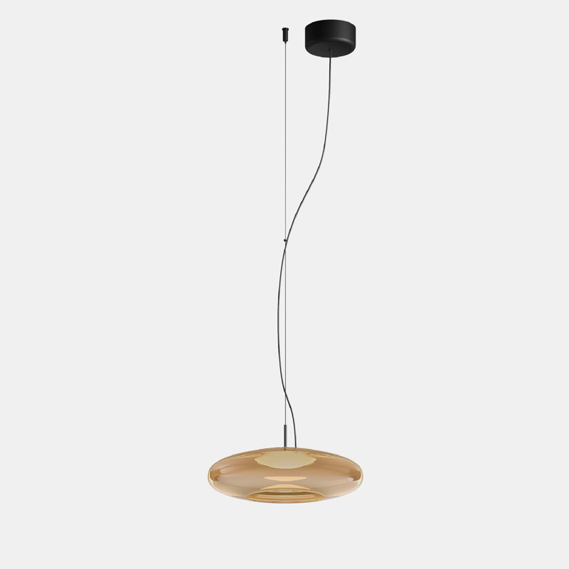 Plat 1 - Light LED Pendant, Amber