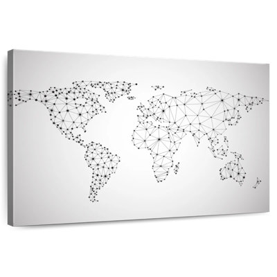 Carte du monde du réseau Aliaz